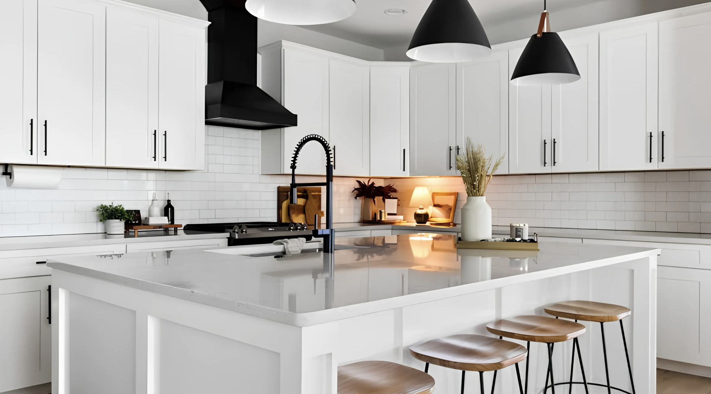 Custom kitchen remodel with new cabinetry