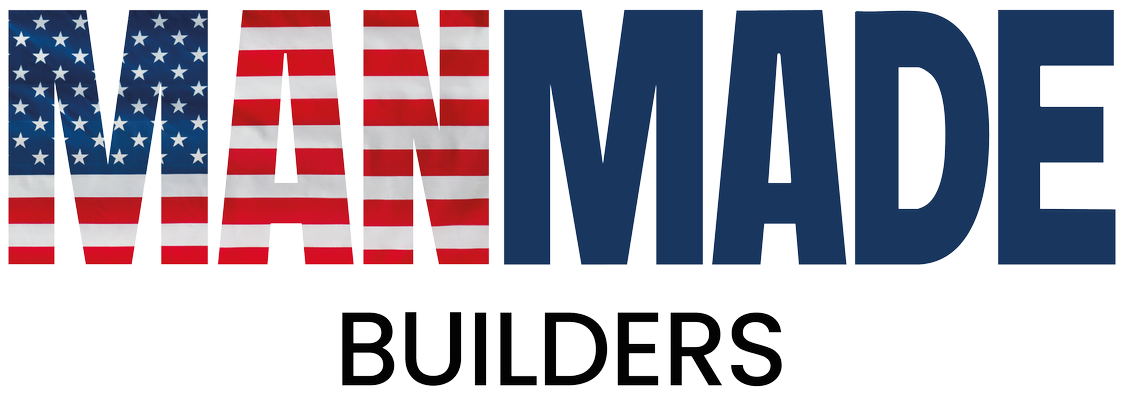 man made builders logo
