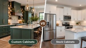 Custom Cabinets vs. Stock Cabinets